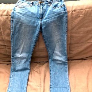 High Straight Jeans